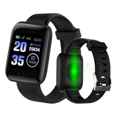 Smartwatch D13 Pressão Arterial Calorias Preto