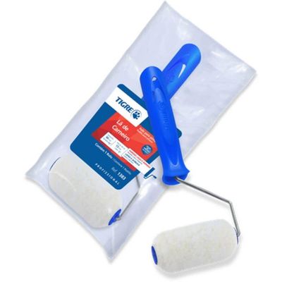 Rolo Para Pintura De Lã De Carneiro 9cm 1383-090 - 61383090 - Pincéis Tigre