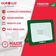 Projetor Slim Superled Verde 10 Watts Bivolt - 03280 - Ourolux Refletor Led Slim 10w Bivolt Verde Ourolux