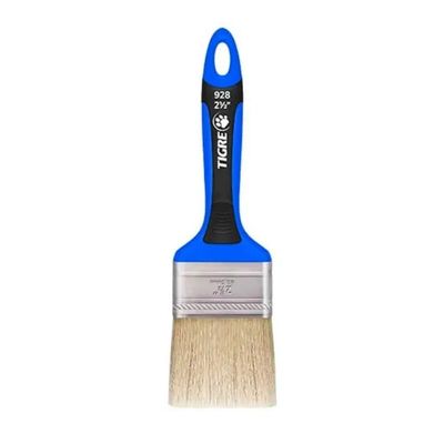 Trincha Premium Sintético Branco 928 2.1-2"- 60928010 - Pincéis Tigre