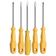 Jogo De Chaves De Fenda E Philips Amarelo Com 6 Peças - 41516506 - Tramontina Jogo De Chaves De Fenda 06pcs Tramontina
