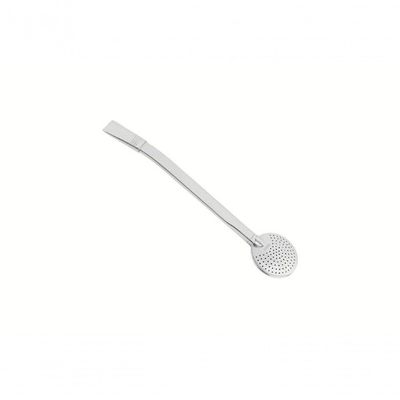 Bomba De Chimarrão Tramontina Ilex Inox Sem Rosca 19cm