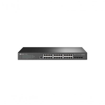 Switch Tp-link Tl-sg3428 (t1600g-28ts T2600g-28ts) Gerenciavel Gigabit L2+ De 24 Portas Com 4 Slots