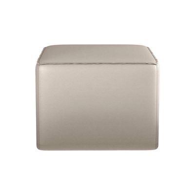 Poltrona De Amamentação Com Balaço E Puff Premium Annecy Matrix Sintetico Bege Sintetico Bege