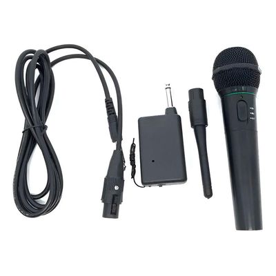 Microfone Sem Fio Wireless Com Receptor Karaokê Reunião