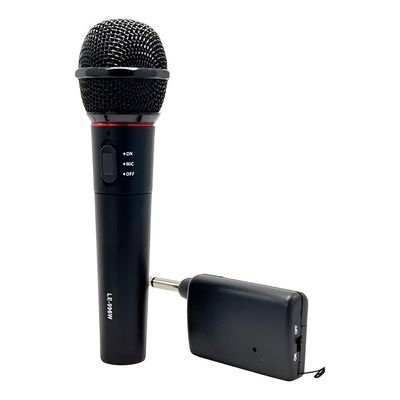 Microfone Sem Fio Wireless Com Receptor Karaokê Reunião
