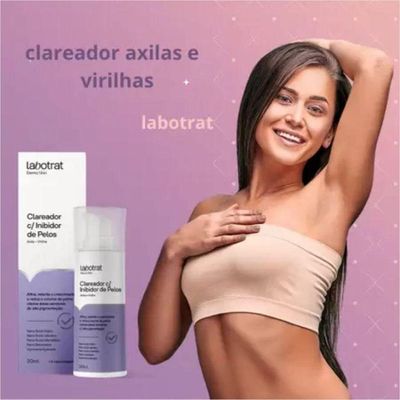 Labotrat Dermo Skin Clareador De Axila E Virilha Com Onibidor De Pelos 30ml