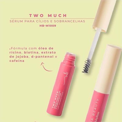 Ruby Rose Serum Para Cílios E Sobrancelhas Two Much Hbm1009 4ml