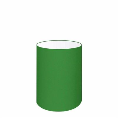 Cúpula Abajur Cilíndrica Cp-7004 ø15x25cm Verde Folha