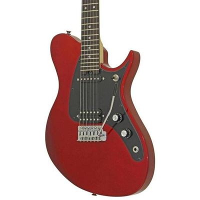 Guitarra Aria J-1 Candy Apple Red Vft-1 Tremolo