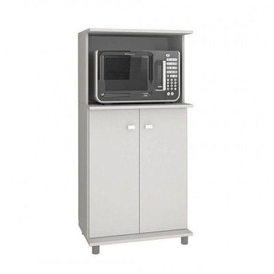 Balcão com 02 Portas Branco Tecno Mobili