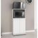 Balcão com 02 Portas Branco Tecno Mobili