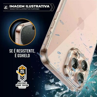 Capa Case Capinha Para Iphone 16e - Crystal Slim - Não Amarela - Gshield