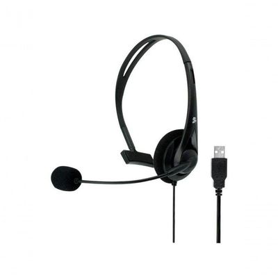 Headset Office 5+ 015-0101 Para Telefone E Computador Usb