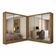 Closet Casal Duplo Fortaleza 6 Portas Premium 12 Prateleiras