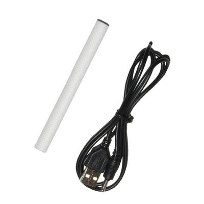 Difusor Umidificador Ultrasonico 7 Led Vaso Rajado Rgb 200ml Usb Marfim