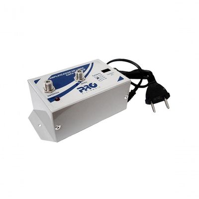 Amplificador De Linha Proeletronic Pqal-2500 25 Db Vhf-...