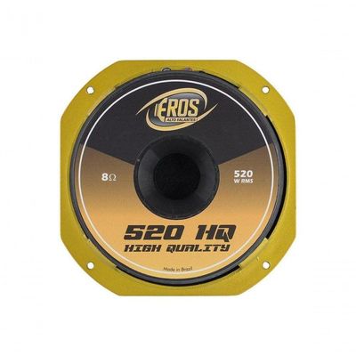 Alto Falante Eros Linha Hq E-520 10 Polegadas 8r 520w Rms