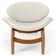 Kit 2 Poltronas Decorativa Orgânica Sala Living Kadosh L02 Linho Champagne - Lyam Decor