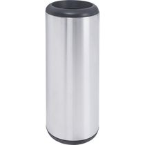 Lixeira Inox Cápsula 20 L Acabamento Scotch Brite Tramontina