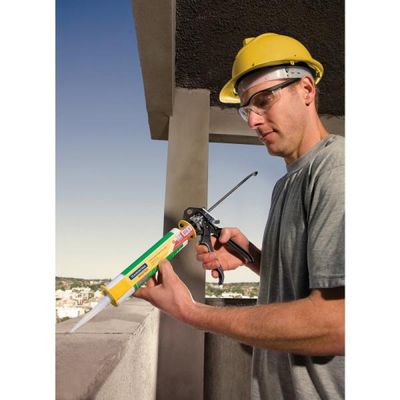 Pistola para Tubo de Silicone 280 ml Tramontina com Chapas em Aço