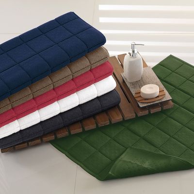 Toalha Piso Delicatta 50x75cm Teka Azul Marinho