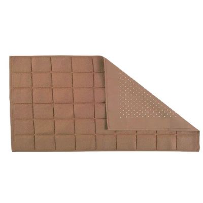 Toalha Piso Delicatta 50x100cm Teka Marrom Claro