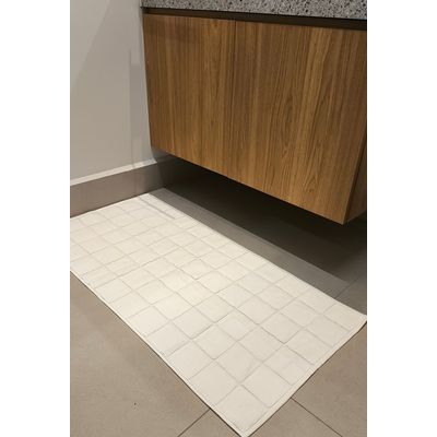 Toalha Piso Delicatta 50x100cm Teka Marrom Claro