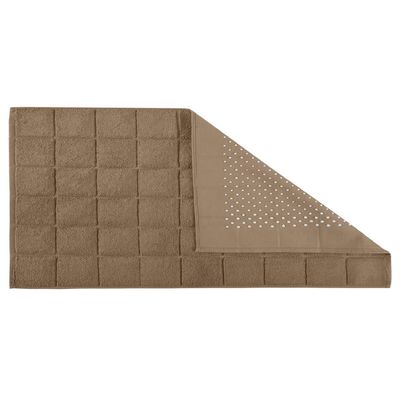 Toalha Piso Delicatta 50x100cm Teka Marrom Escuro