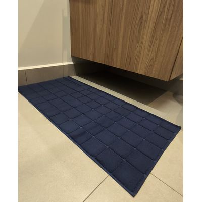 Toalha Piso Delicatta 50x100cm Teka Marinho