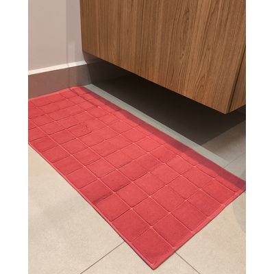Toalha Piso Delicatta 50x100cm Teka Rose