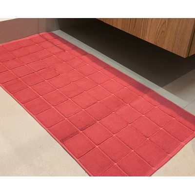 Toalha Piso Delicatta 50x100cm Teka Rose