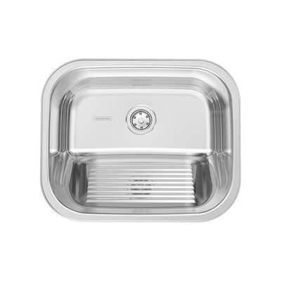 Tanque de Encaixe Tramontina Hera 30 L em Aço Inox Polido 50x40 cm