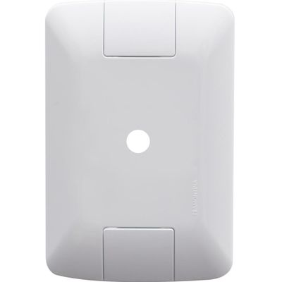 Kit 3 Placa com 1 Furo 9,5 mm 4x2 Tramontina Aria Branca