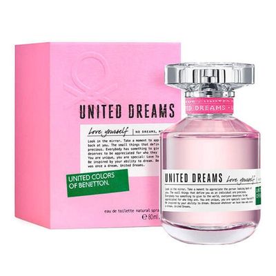 Benetton United Dreams Love Yourself Eau De Toilette - Perfume Feminino 80ml
