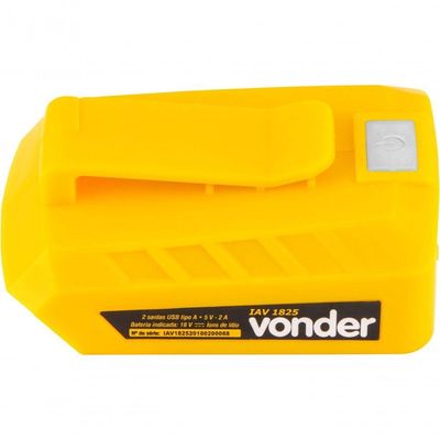 Adaptador Usb 18V S- Bateria E S- Carregador Iav 1825 Vonder