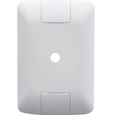 Kit 12 Placa com 1 Furo 9,5 mm 4x2 Tramontina Aria Branca