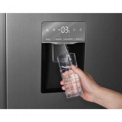 Geladeira 434L Philco Smart Cooling Side By Side PRF535ID 110V