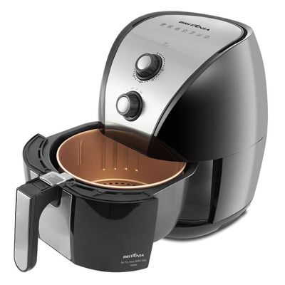 Air Fryer Britânia 4,4L Inox 1500W BFR11PG 220V