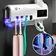 Suporte Para Escova De Dentes Com Esterilizador Uv, Dispenser Automático – Higiene Bucal Segura E Prática - Branco