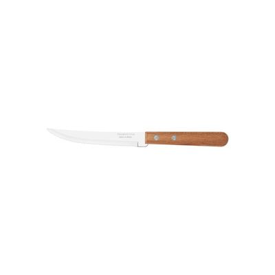 Conjunto de Facas para Churrasco Tramontina Dynamic com Laminas em Aço Inox e Cabos de Madeira Natural 3 Peças