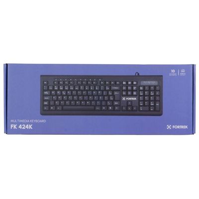 Teclado Multimídia Fortrek Mlk101 Usb