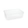 Kit 6 Caixas Herméticas Plásticas Empilháveis 6,5l Transparente