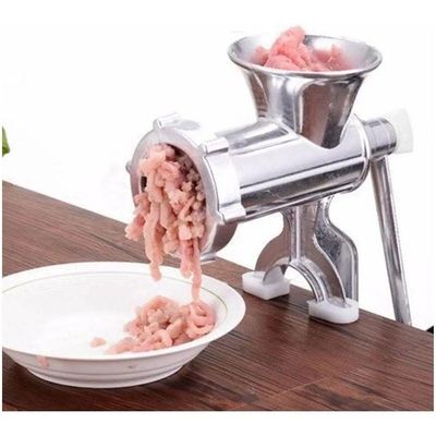 Moedor De Carne N 10 + Jogo De Funil Para Fazer Linguiça