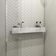 Porta Shampoo Linear 80cm Concreto