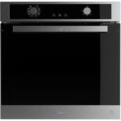 Kit Inox Cooktop a Gás 5 Bocas e Forno de Embutir 74L - 220V