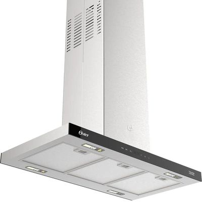 Kit Cooktop Por Indução 4 Bocas E Coifa De Ilha 90 Cm Oster 220V