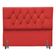 Cabeceira Para Cama Solteiro 90 Cm Camille Com Frame Suede Vermelho