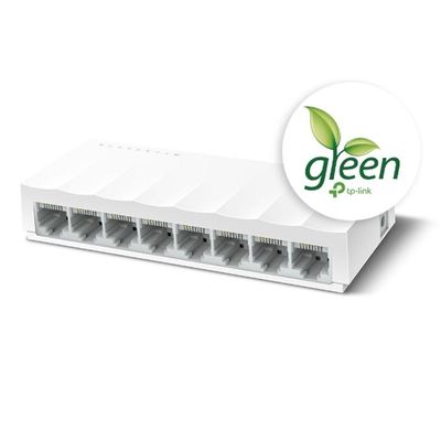 Switch 08 Portas Tp-link Ls1008 Fast 10-100mbps