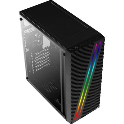 Gabinete Gamer Aerocool Atx Streak V1 Preto